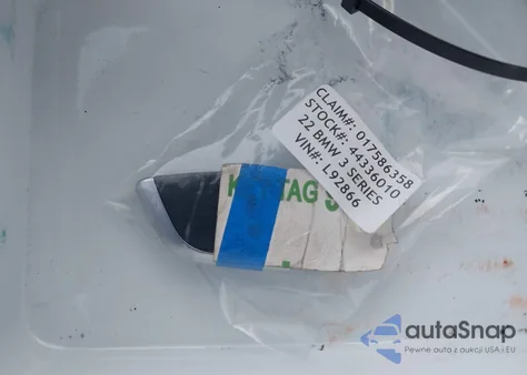 2022 BMW 3 Series 330E z USA, uszkodzony, nr VIN WBA5P7C03NFL92866